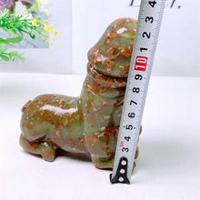 Load image into Gallery viewer, 14cm Large Natural Ophiolite Crystal Massage Wand for Women - Polished Gemstone Yoni Wand for Health and Relaxation - Toys for Big Girls