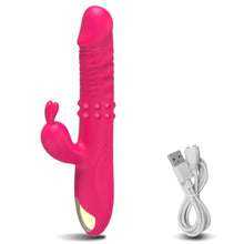Load image into Gallery viewer, Bouncy Rabbit Thrusting Vibrator