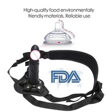 Load image into Gallery viewer, Wearable Realistic Strap-On Dildo – PU Leather Harness with Strong Suction Cup for Couples & Solo Play - Toys for Big Girls