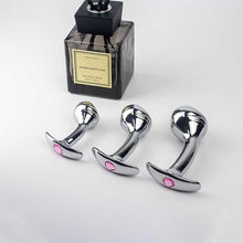 Load image into Gallery viewer, Heavy Stainless Steel Anal Plug – Prostate Stimulation & Pleasure Metal Expansion Butt Plug for Couples - Toys for Big Girls