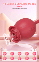 Load image into Gallery viewer, Rose Sucking Thrusting Dildo Vibrator - Toys for Big Girls
