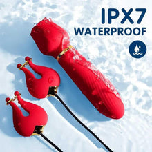 Load image into Gallery viewer, Rose Vibrator 2-in-1: The Ultimate Pleasure Companion - Toys for Big Girls