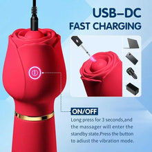 Load image into Gallery viewer, Rose Vibrator 2-in-1: The Ultimate Pleasure Companion - Toys for Big Girls