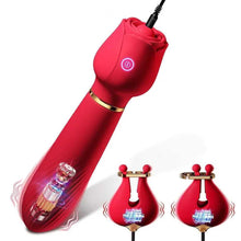 Load image into Gallery viewer, Rose Vibrator 2-in-1: The Ultimate Pleasure Companion - Toys for Big Girls