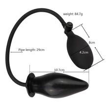 Load image into Gallery viewer, Inflatable Big Butt Plug – Soft Silicone Anal Extender for Vagina Dilator & Intense Pleasure - Toys for Big Girls