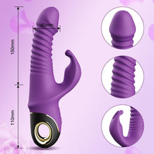 Load image into Gallery viewer, Rabbit Thrusting Vibrator - Toys for Big Girls