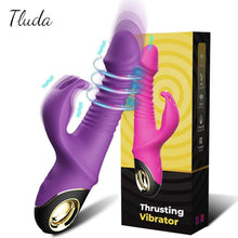 Load image into Gallery viewer, Rabbit Thrusting Vibrator