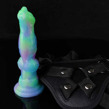 Load image into Gallery viewer, 7.08 Inch Wolf Dog Fantasy Dildo – Silicone Monster Toy with Suction Cup for Beginners &amp; G-Spot Stimulation
