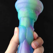 Load image into Gallery viewer, 7.08 Inch Wolf Dog Fantasy Dildo – Silicone Monster Toy with Suction Cup for Beginners &amp; G-Spot Stimulation
