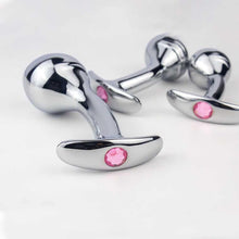 Load image into Gallery viewer, Heavy Stainless Steel Anal Plug – Prostate Stimulation &amp; Pleasure Metal Expansion Butt Plug for Couples
