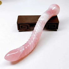 Load image into Gallery viewer, Rose Quartz Yoni Wand
