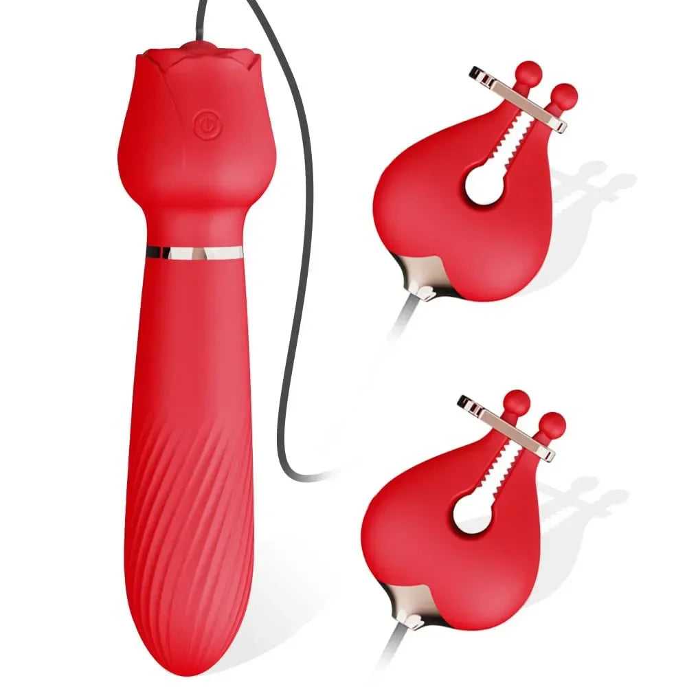 Rose Vibrator 2-in-1: The Ultimate Pleasure Companion