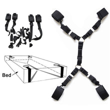 Load image into Gallery viewer, BDSM Restraint Bed Bondage Handcuffs, &amp; Ankle Cuffs Set
